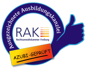 Azubi-geprüfte Kanzlei